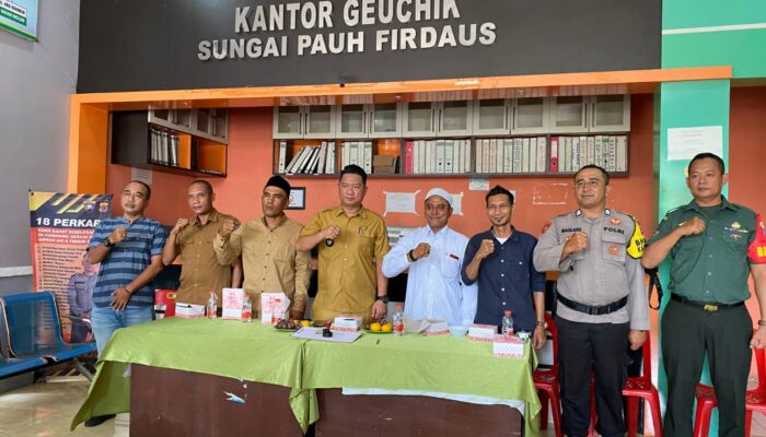 Haru, Pisah Sambut Geuchik Gp Sungai Pauh Firdaus