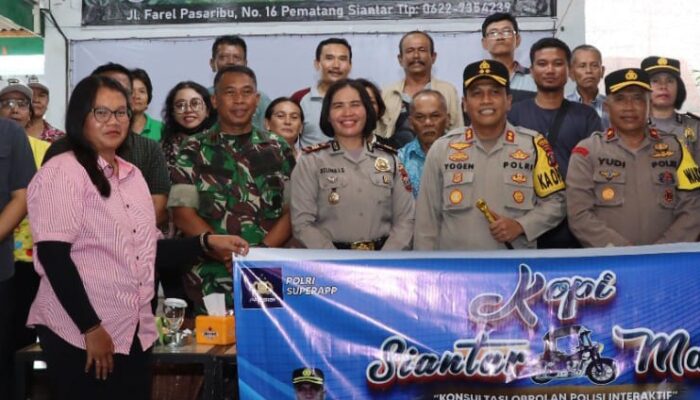 Curhat Kamtibmas Kopi Siantar Man Beri Solusi Uneg-uneg Warga
