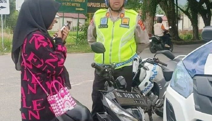 Satlantas Polres Abdya Sasar Tujuh Prioritas Pelanggaran