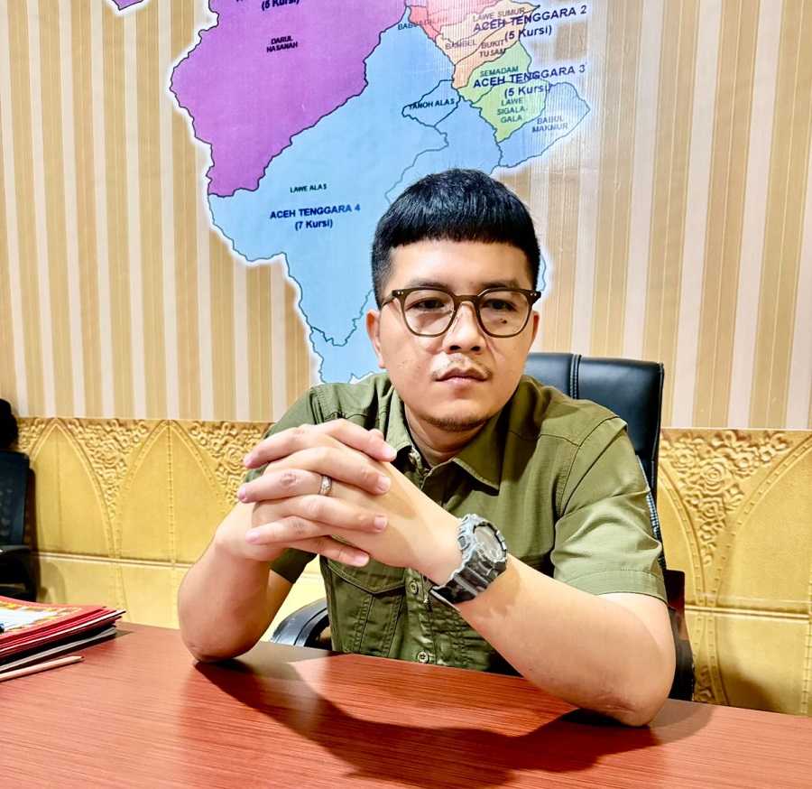 Komisioner KIP Agara Bidang Divisi Teknis, Hakiki Wari Desky S.H, M.Kn Desky. Waspada/Seh Muhammad Amin