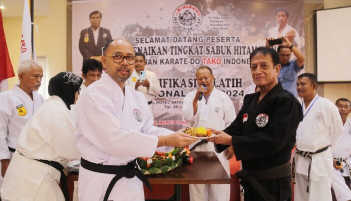 Bacagub Barry Simorangkir Komit Bawa Karate Takoke Tingkat Internasional