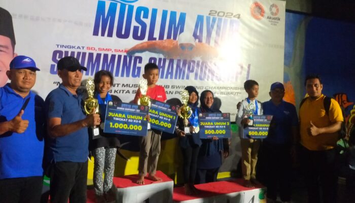 Mikayla Juara 2 Muslim Aiyub Swimming Champions