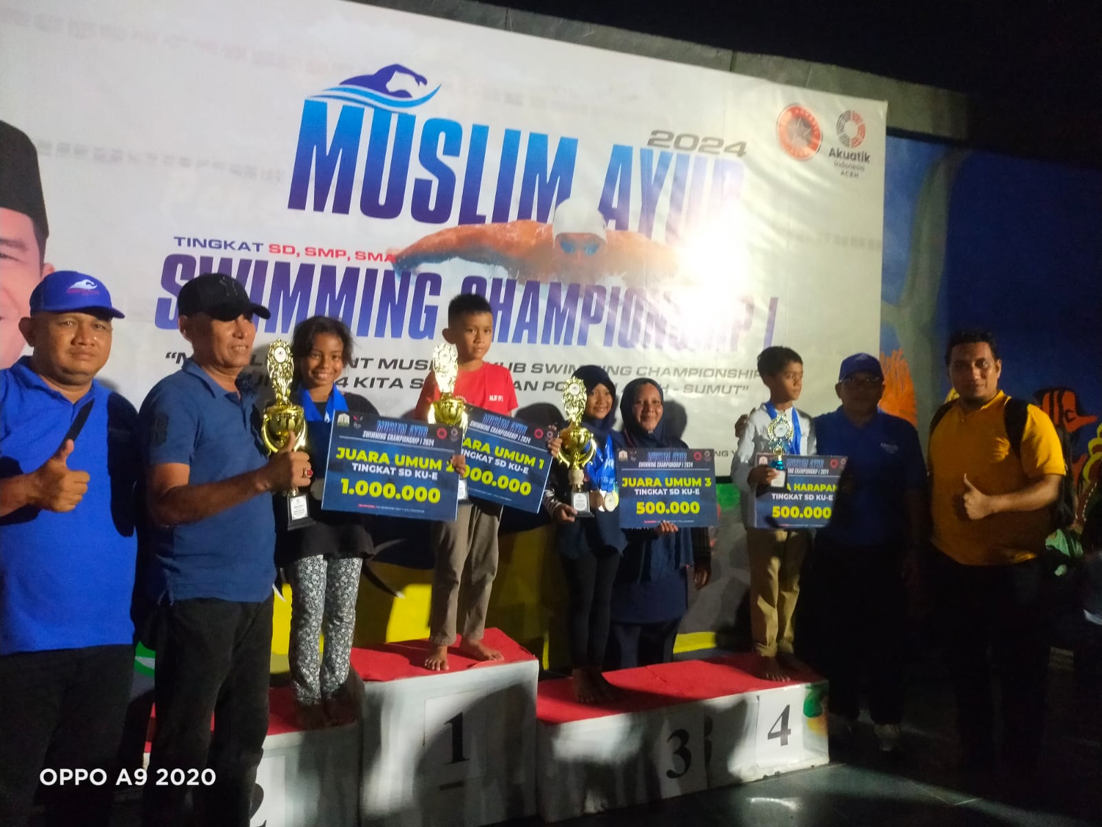 Mikayla Juara 2 Muslim Aiyub Swimming Champions
