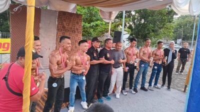 M Bayu Juara New Muscle Body Contest