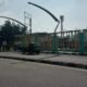 Salah satu sudut jalan di Kota Medan, yang cuacanya cukup panas. Waspada/Ist