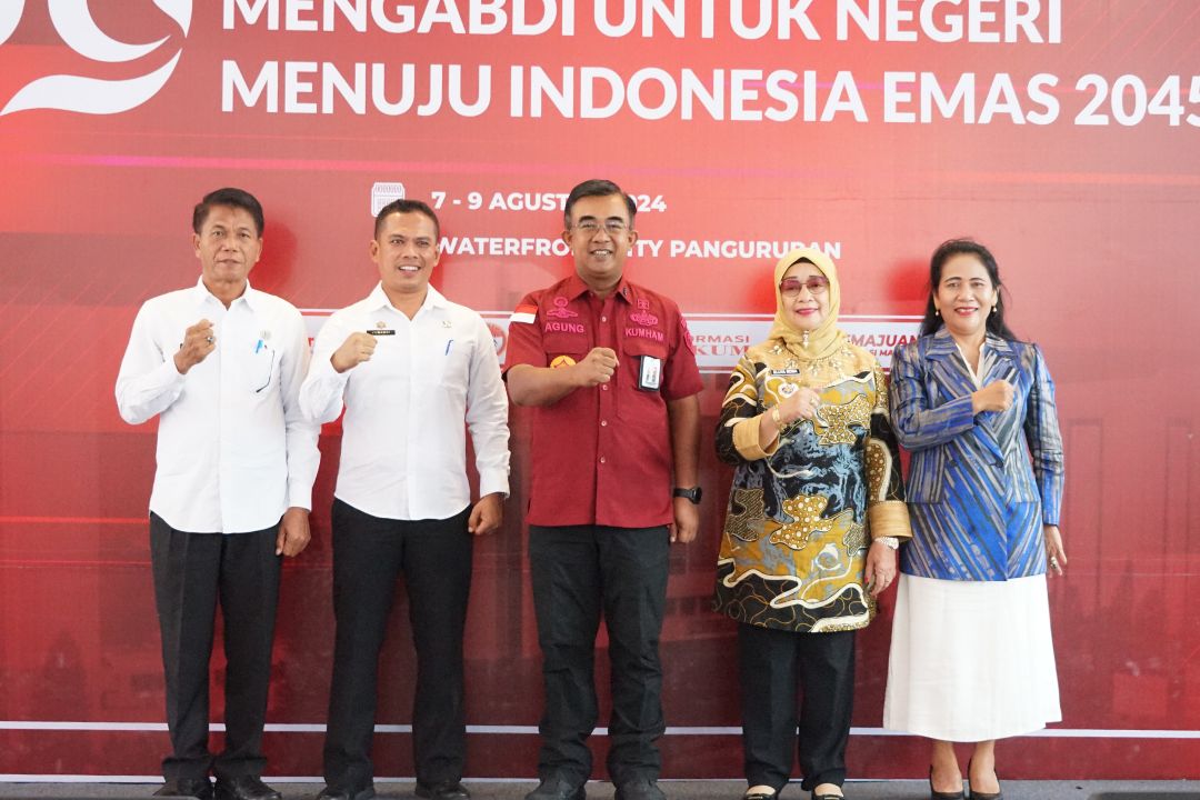 Semarakkan Hari Pengayoman Ke-79, Kanwil Kemenkumham Sumut Gelar Pameran Pelayanan Publik