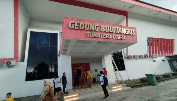 Gor PBSI Sumut Siap Sambut PON