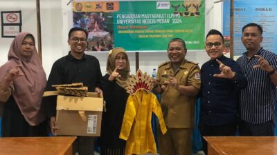 Prodi Seni Pertunjukan Unimed Berikan Pelatihan Seni Di Dapur Karakter Tambak Bayan