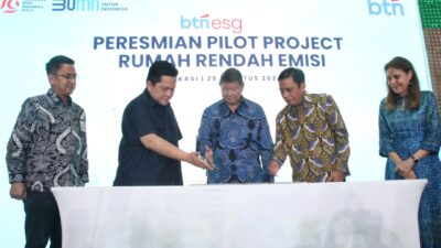 BTN Siap Biayai 150.000 Unit Rumah Rendah Emisi