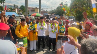 Paslon Bupati FAJA Mendaftar Di Hari Terakhir Pendaftaran Di KPU Labuhanbatu Paslon Bupati FAJA Mendaftar Di Hari Terakhir Pendaftaran Di KPU Labuhanbatu