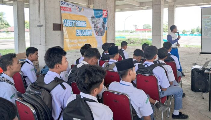 Honda Ajak Pelajar SMK PAB 8 Sampali Utamakan Keselamatan