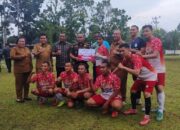 Disdik Juara Turnamen Mini Soccer Sergai