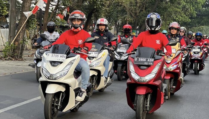 Bikers Honda PCX Konvoi Kemerdekaan
