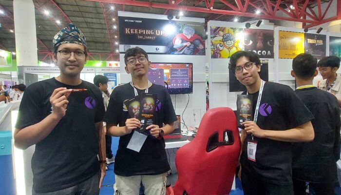 Game ‘Keeping Up: The Journey’ dan ‘Battle of Riau’ Milik Kampus Vokasi Diminati Pengunjung Pameran INTI