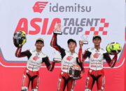 Pebalap Binaan Honda Persembahkan Kado HUT RI