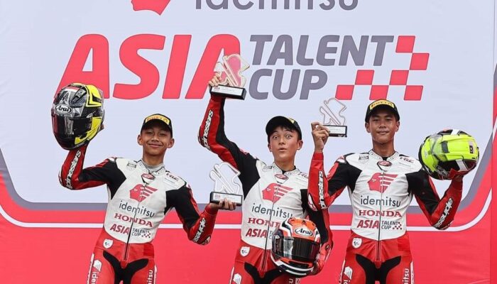 Pebalap Binaan Honda Persembahkan Kado HUT RI