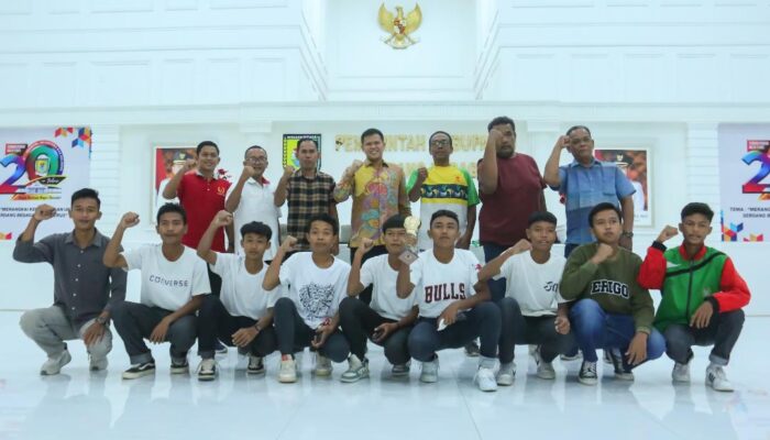 Atlet Junior Sepak Takraw Sergai Terima Bonus Wabup Sergai