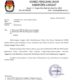 SURAT yang bersifat himbauan dari Sekretaris KPU Langkat untuk PPK dan PPS se-Kab. Langkat. Waspada/Ist