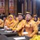 KETUA Dewan Pimpinan Daerah (DPD) Partai Hanura Sumut dan jajaran menghadiri acara Musyawarah Nasional (Munas) IV Partai Hanura di The Stones Hotel, Legian, Bali, Senin (19/8/2024). Waspada/Ist