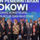 PRESIDEN Joko Widodo berfoto bersama pimpinan Gapensi di Ballroom Menara Bank Mega, Jakarta, pada Rabu, 31 Juli 2024. Waspada/Ist