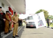 Pj.Gubsu Lepas Parade Ambulans Untuk Mendukung PON