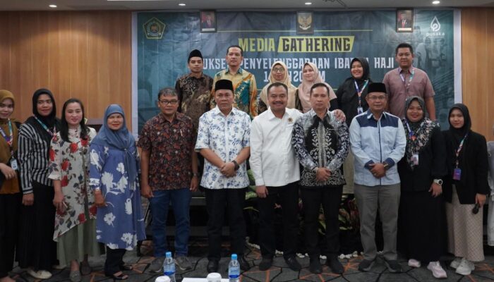 Pelaksanaan Haji 2024 Sukses Kanwil Kemenagsu Temu Ramah Dengan Wartawan