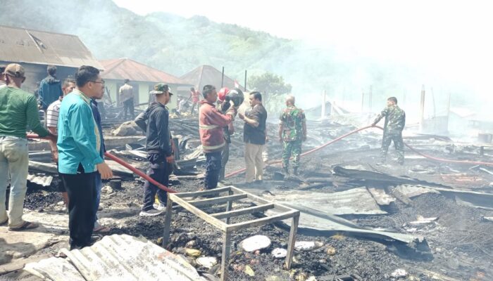10 Rumah Musnah Terbakar 5 Terimbas Di Takengon