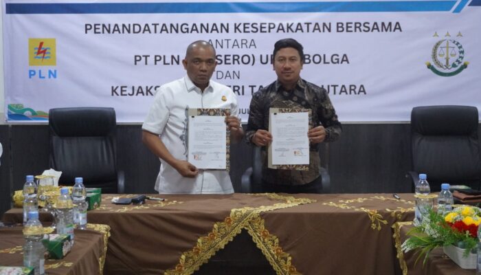 PLN UP3 Sibolga MoU Dengan Kejaksaan Negeri Taput