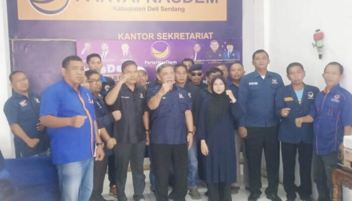 Pengurus Dan Simpatisan NasDem Siap Menangkan Yusuf Siregar Di Pilkada Deliserdang