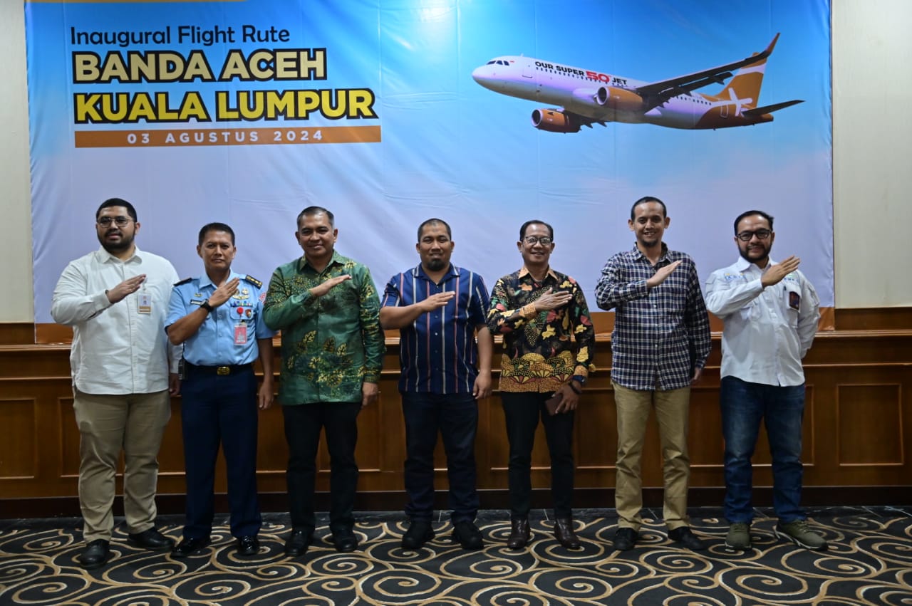 Rute Baru Maskapai Super Air Jet Banda Aceh-Kuala Lumpur