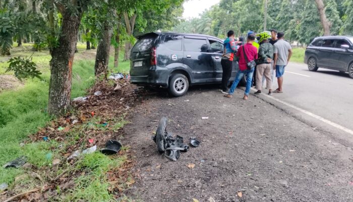 Kecelakaan Maut Di Sergai, Suami Istri dan Anak Tewas