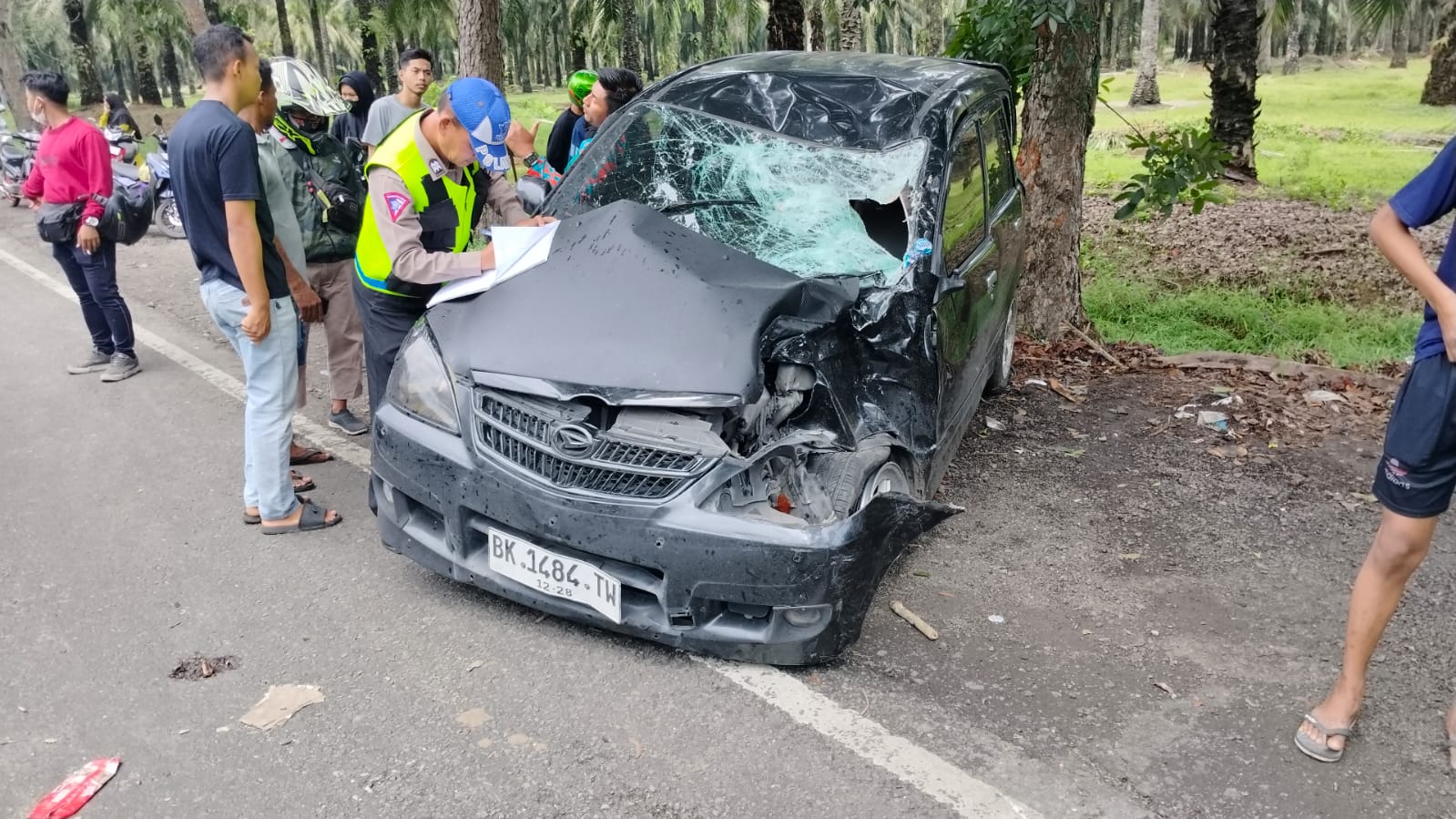 Kecelakaan Maut Di Sergai, Suami Istri dan Anak Tewas