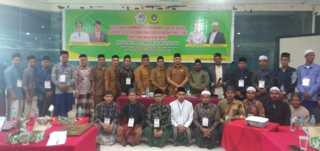 Dinas Pendidikan Dayah Aceh Utara Gelar Pelatihan Pengembangan Masyarakat