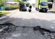 Jelang PON 2024, Jalan Negara Di Pidie Masih Bertabur Lubang