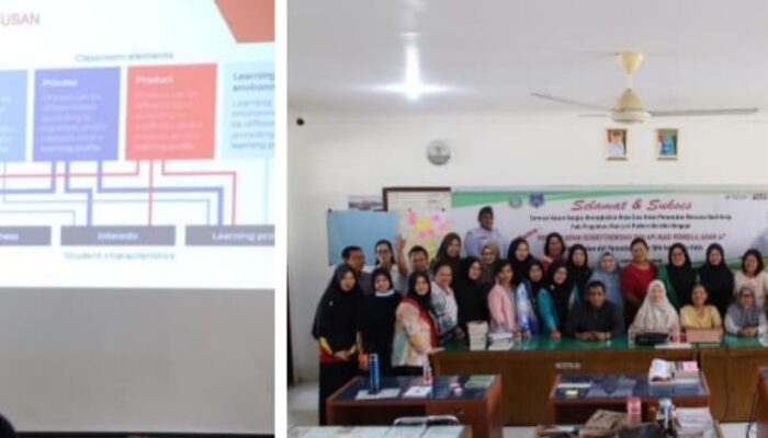 Guru SMAN 1 Air Putih Batubara Ikuti Bimtek AI