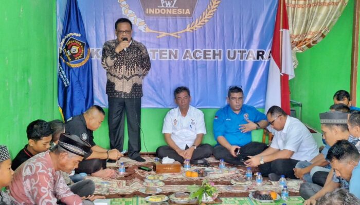 Kantor PWI Aceh Utara Diresmikan