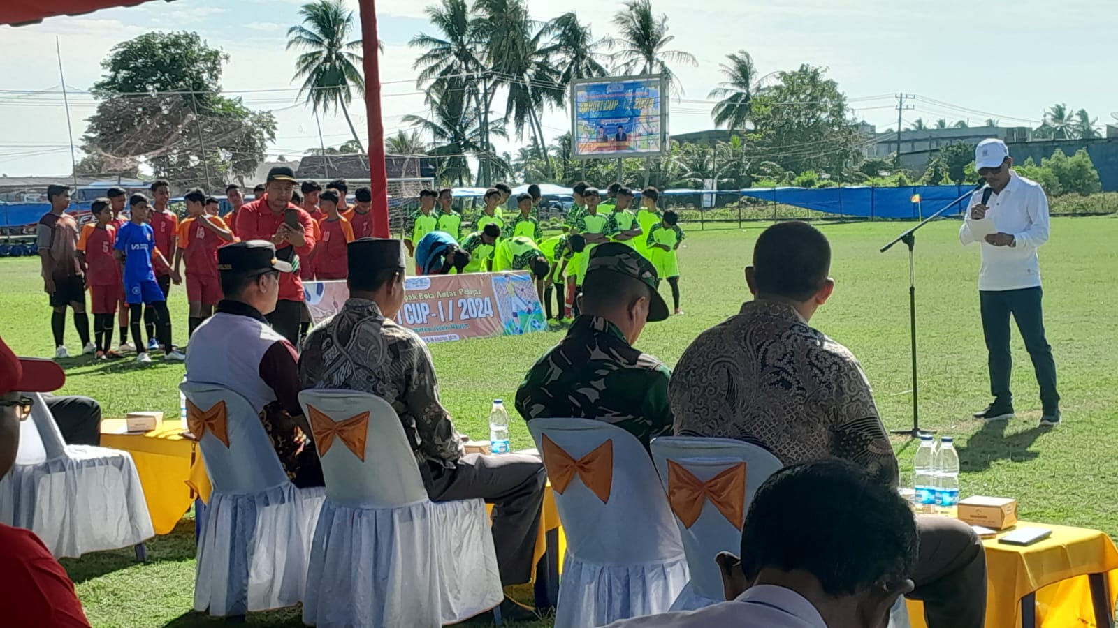 16 Tim Ikut Turnamen Sepakbola Pelajar Bupati Aceh Utara Cup