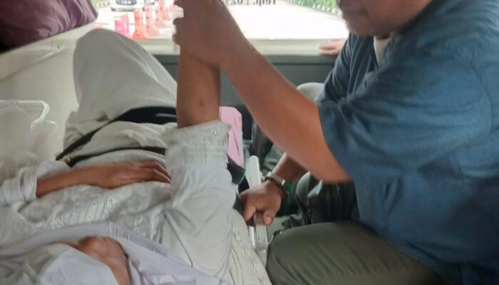 Seorang Jamaah Haji Labusel Yang Sakit Di Madinah Telah Pulang Ke Tanah Air