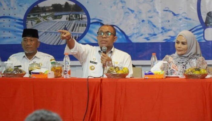 Pj. Bupati Langkat Minta PDAM Tirta Wampu Tingkatkan Kinerja