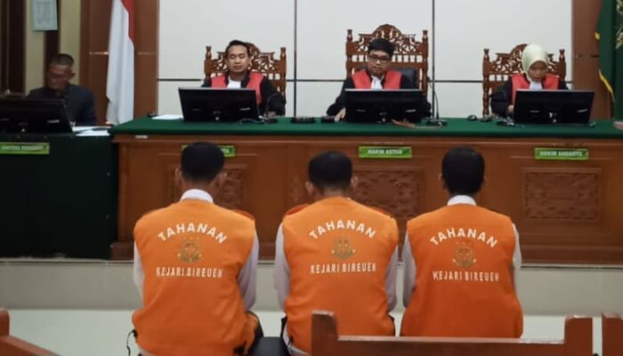 Kejari Bireuen Tuntut Mati Tiga Terdakwa Kasus Narkoba