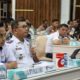 KADISHUB Sumut, Agustinus Panjaitan, menghadiri Rapat Koordinasi yang digelar di Markas Polda Sumut, pada Kamis (8/8/2024). Waspada/ist