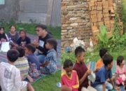 Prodi Seni Pertunjukan Unimed Berikan Pelatihan Seni Di Dapur Karakter Tambak Bayan