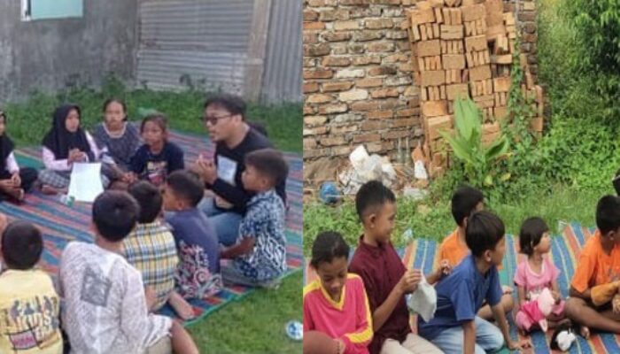 Prodi Seni Pertunjukan Unimed Berikan Pelatihan Seni Di Dapur Karakter Tambak Bayan