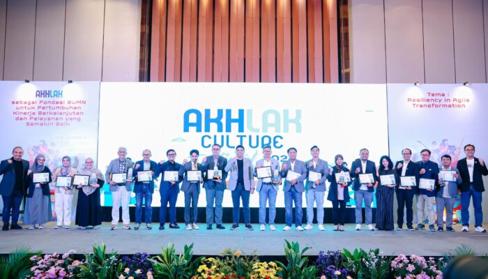 Peringati 4 Tahun Implementasi AKHLAK, Telkom Selenggarakan CAMG – Awarding 2024