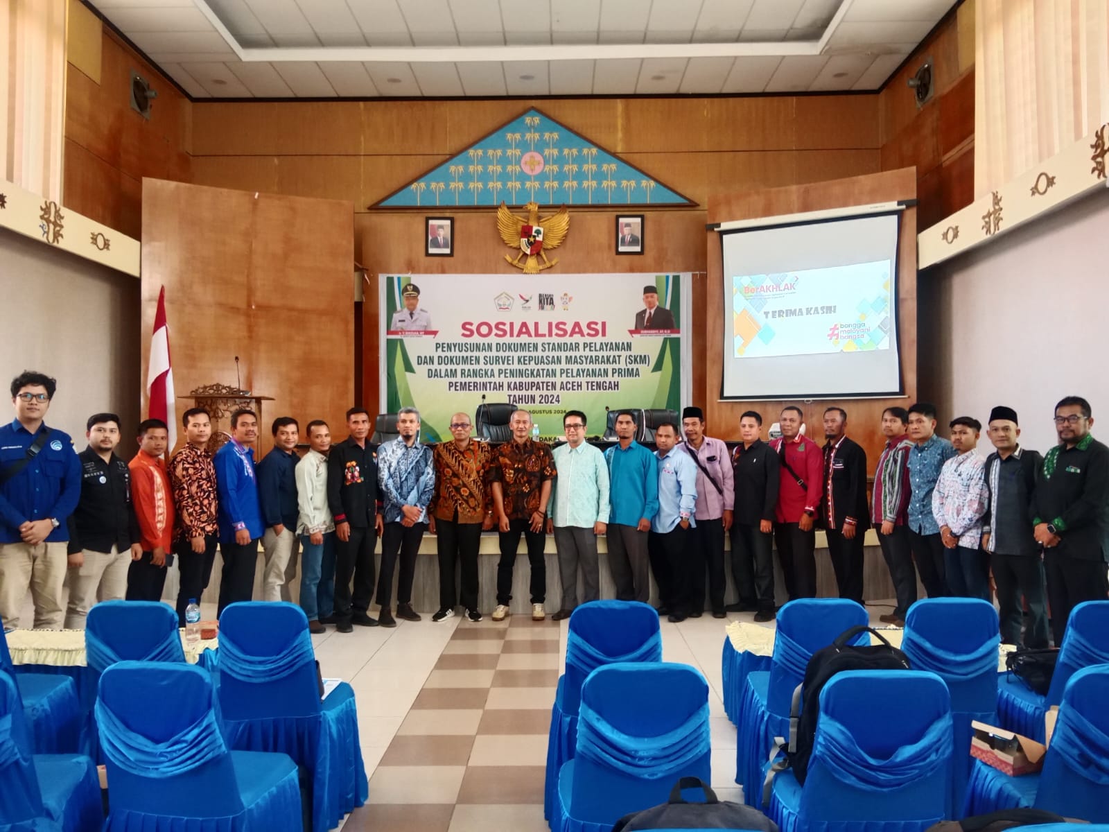 Humas RSUD Datu Beru Takengon Ikuti Penyusunan Standar Pelayanan Publik