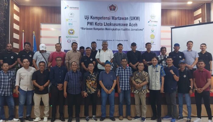 Empat Dari 21 Peserta UKW Di Lhokseumawe Belum Kompeten