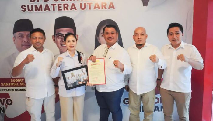 Pasangan Sowa’a – Martinus Terima Rekomendasi DPP Gerindra