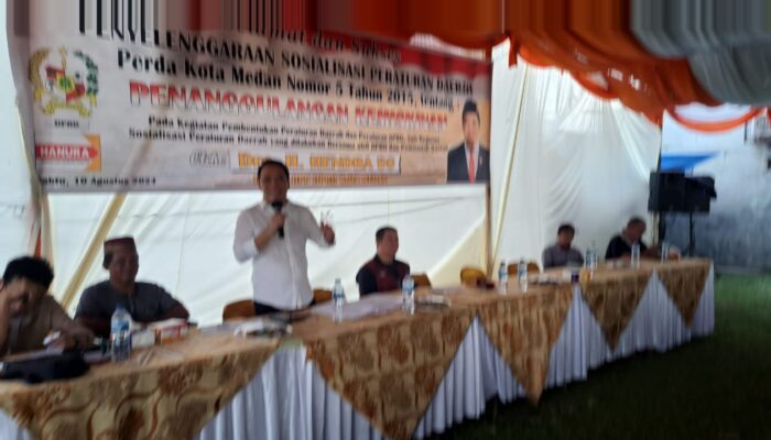 Hendra DS Harap Pemko Medan Tingkatkan Bansos Untuk Penanggulangan Kemiskinan