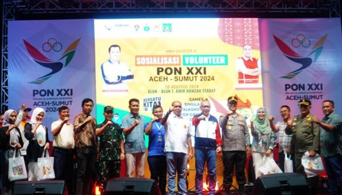 Pj. Bupati Faisal Ajak Masyarakat Langkat Berperan Aktif Sebagai Volunteer Sukseskan PON 2024