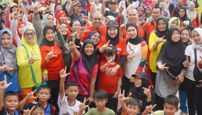 Pj. Bupati Langkat Resmikan CFD Upaya Bangkitkan Semangat Olahraga Dan Ekonomi Warga